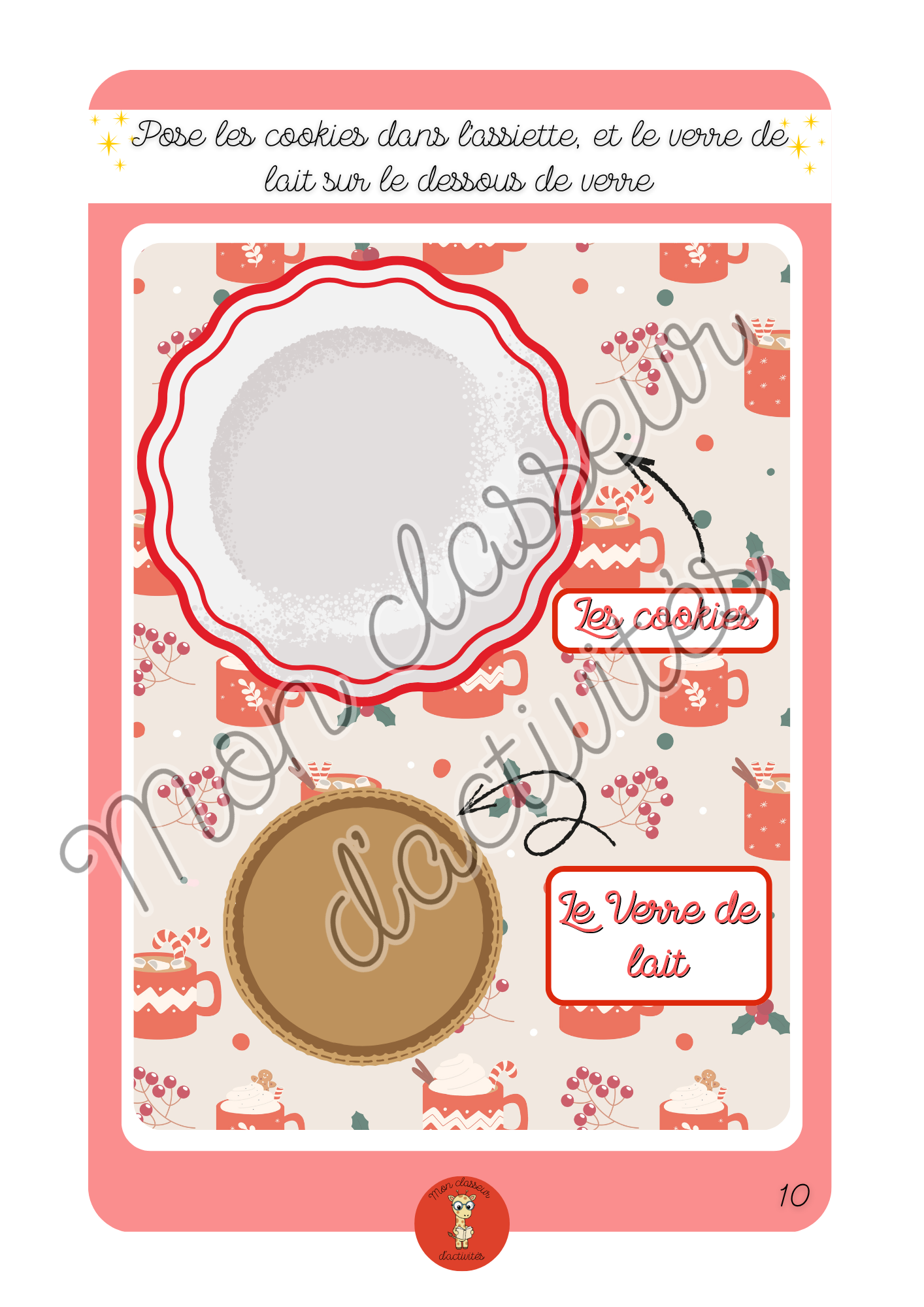 Le classeur de Noël - de 2 à 6 ans - personnalisable