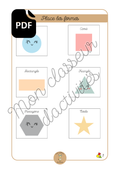 PDF - Les formes - Fiche 1 "Place les formes"
