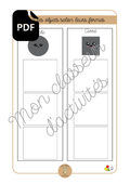 PDF - Les formes - Fiche 2 "Trie les objets selon leurs formes"